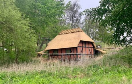 Nyt stråtag på vandmølle ved Lille Eng, Svendborg